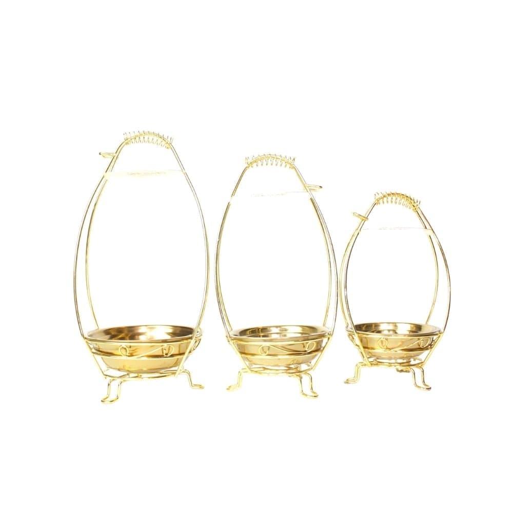 Gold Coal Holder - Various Sizes - Khalilmamoon