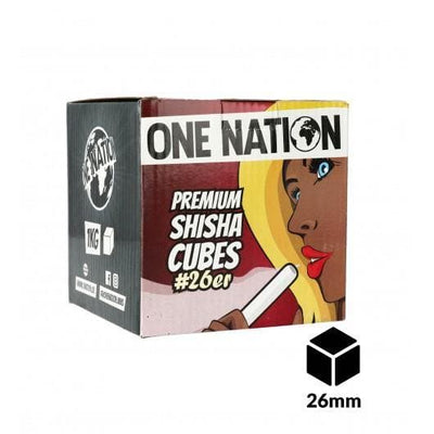One Nation Coconut Cube Charcoal 1kg - Khalilmamoon