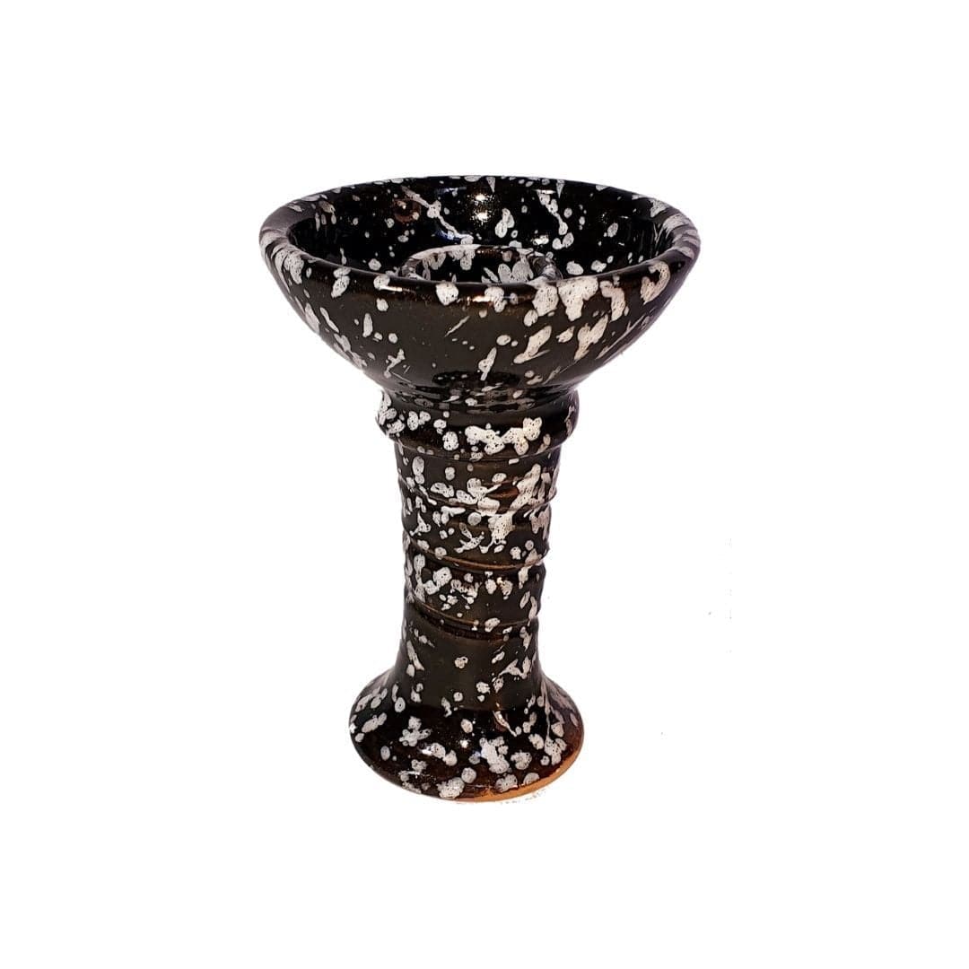Khalil Mamoon Funnel Bowl - Black & White - Khalilmamoon