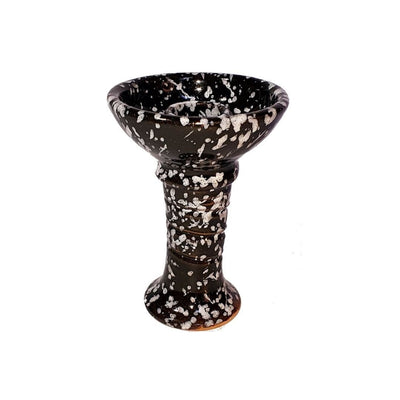 Khalil Mamoon Funnel Bowl - Black & White - Khalilmamoon
