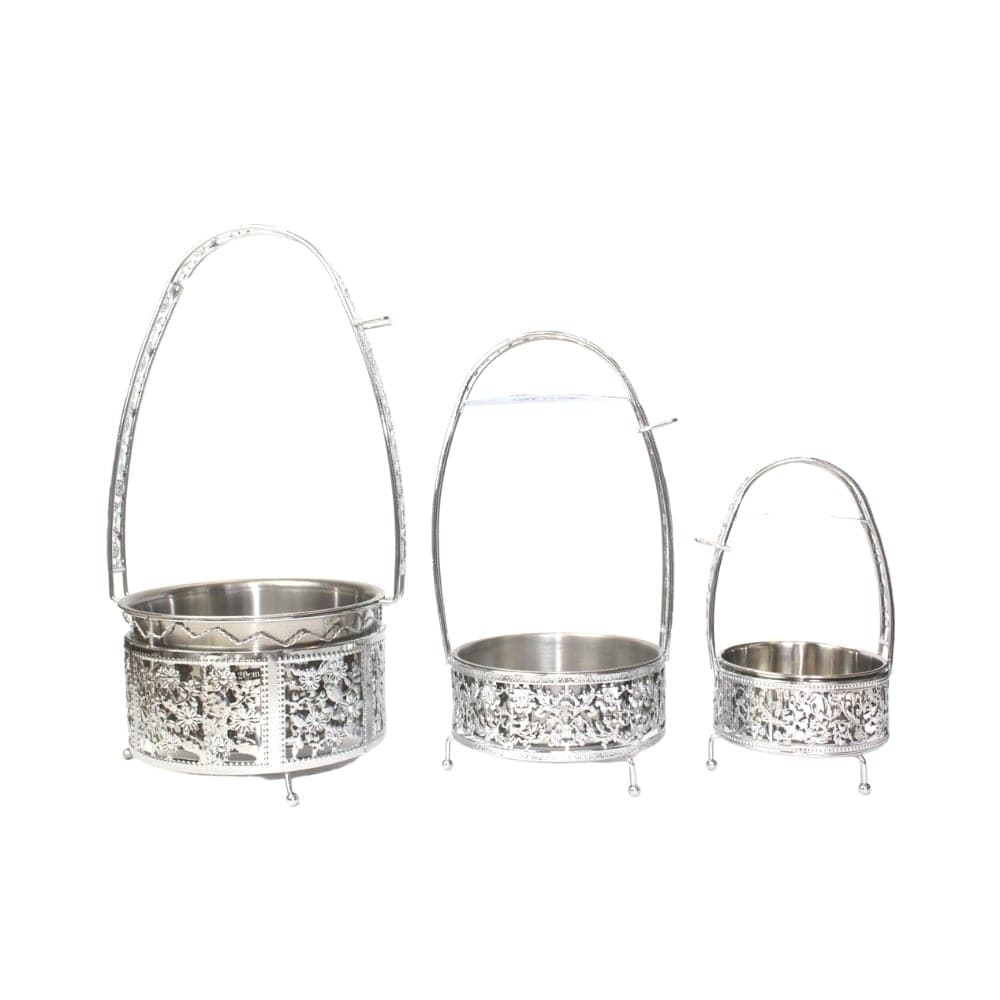 Premium Floral Coal Holder - Various Sizes - Khalilmamoon