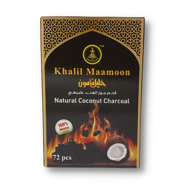 Khalil Mamoon Coconut Cube Charcoal 1kg - Khalilmamoon
