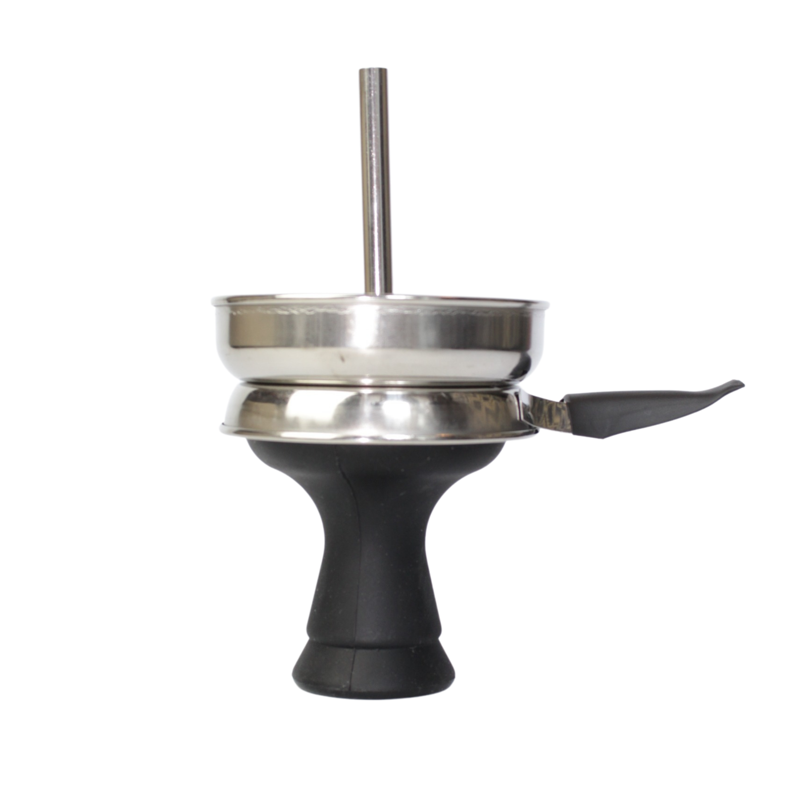 Silver Chimney Charcoal Holder Bundle (Incl. Handle + Silicone Head) - Khalilmamoon